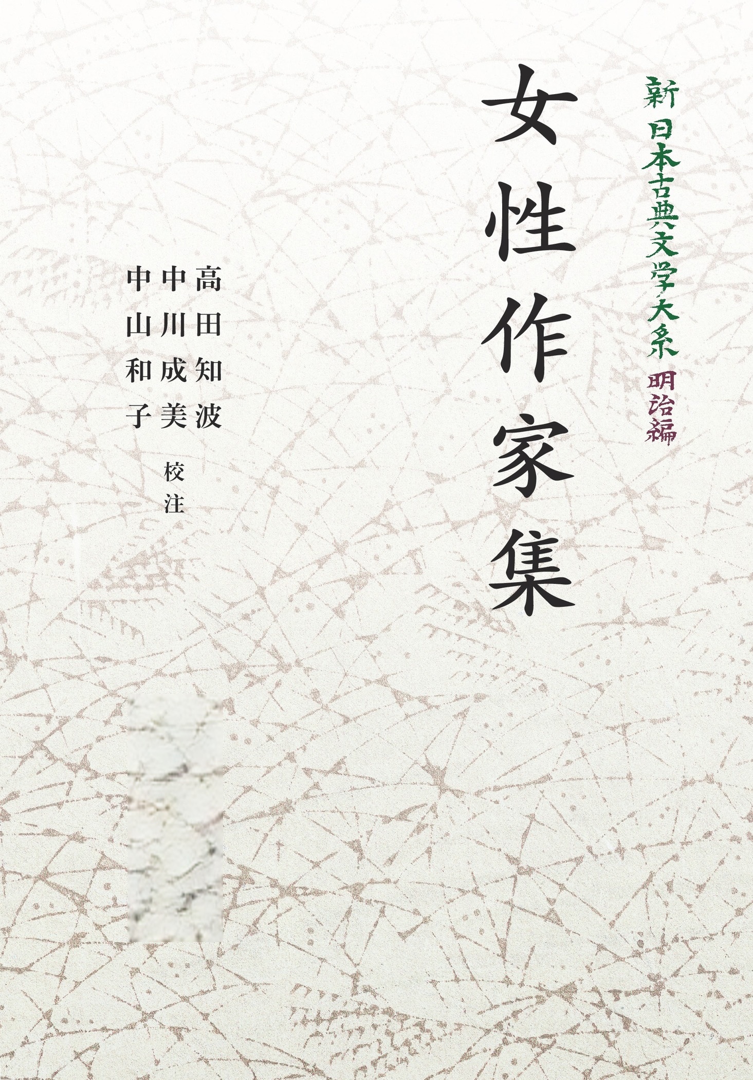 新日本古典文学大系 明治編23 女性作家集